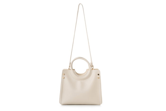 Vince Camuto Bolso Mujer Perugia Crema Cuero 100% Polivinilo